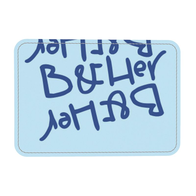 Benjamin Blue Flap Over Box Bag